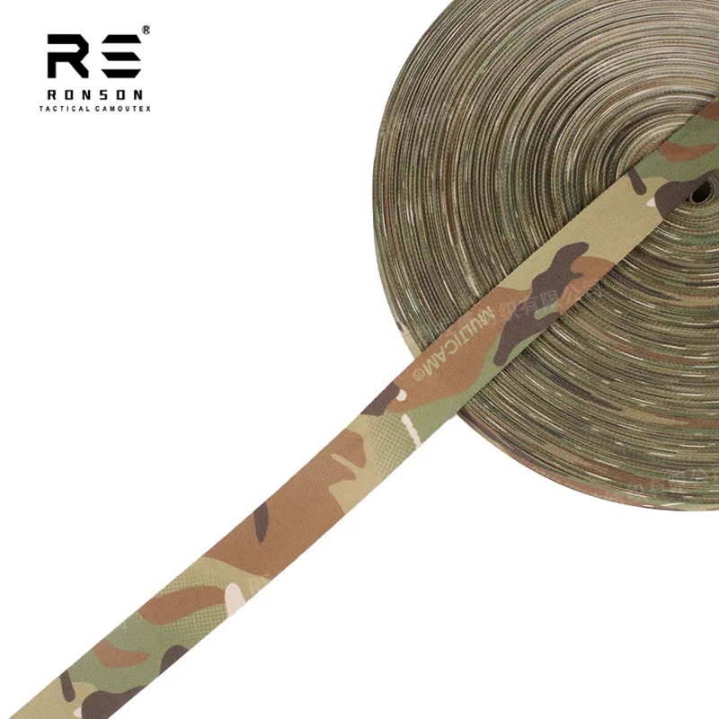 Cinta táctica camuflaje MC poliéster impresa para MOLLE - imagen 4