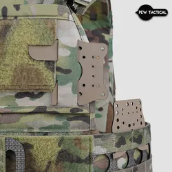 PEW Tactical PTT Wing Kit placa de montaje MOLLE para chaleco