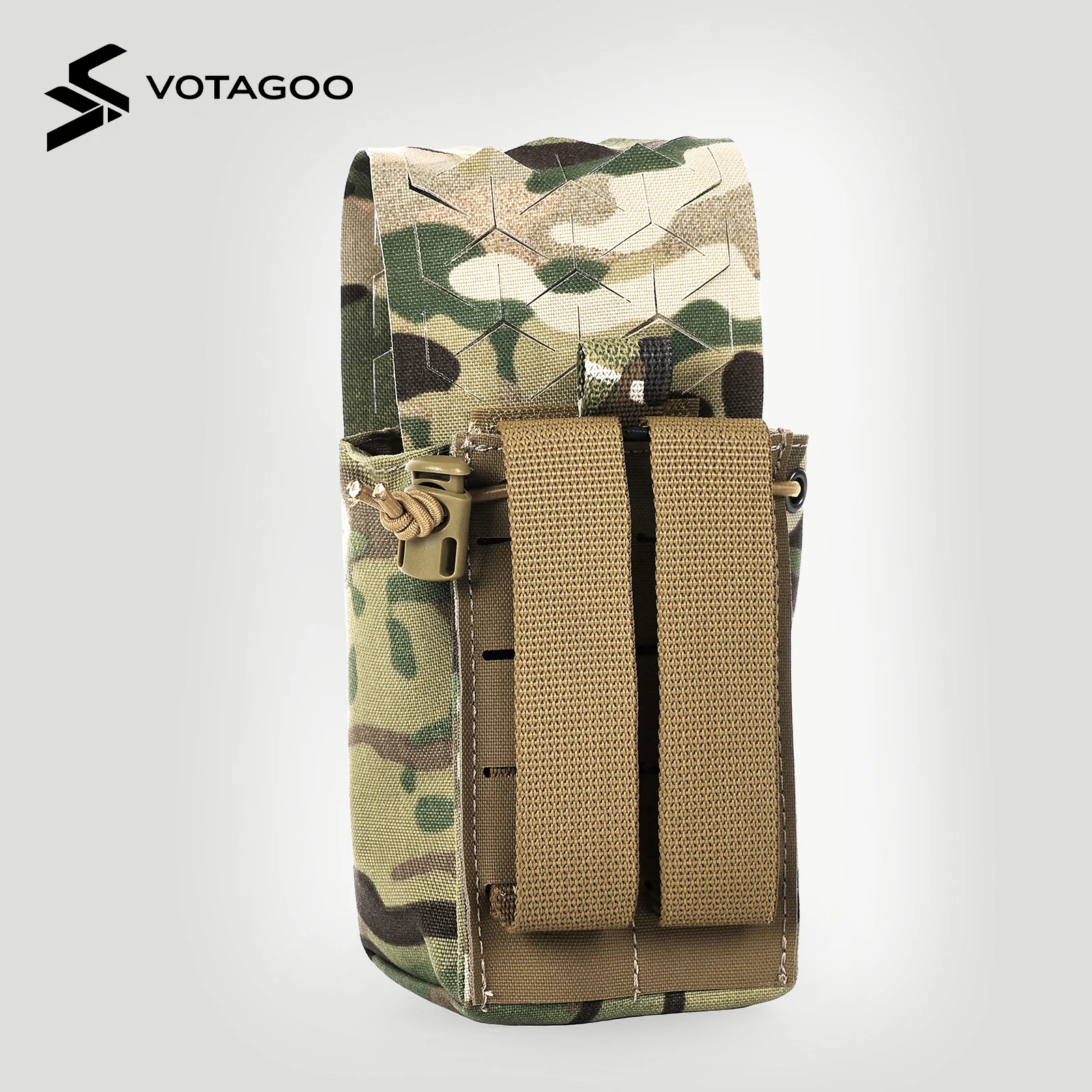 VOTAGOO Bolsa para guantes MOLLE multiusos camuflaje - imagen 3