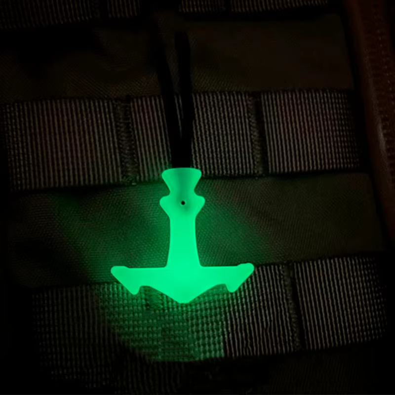 Tirador de cremallera táctico con cordón ancla para bolso y mochila - imagen 5