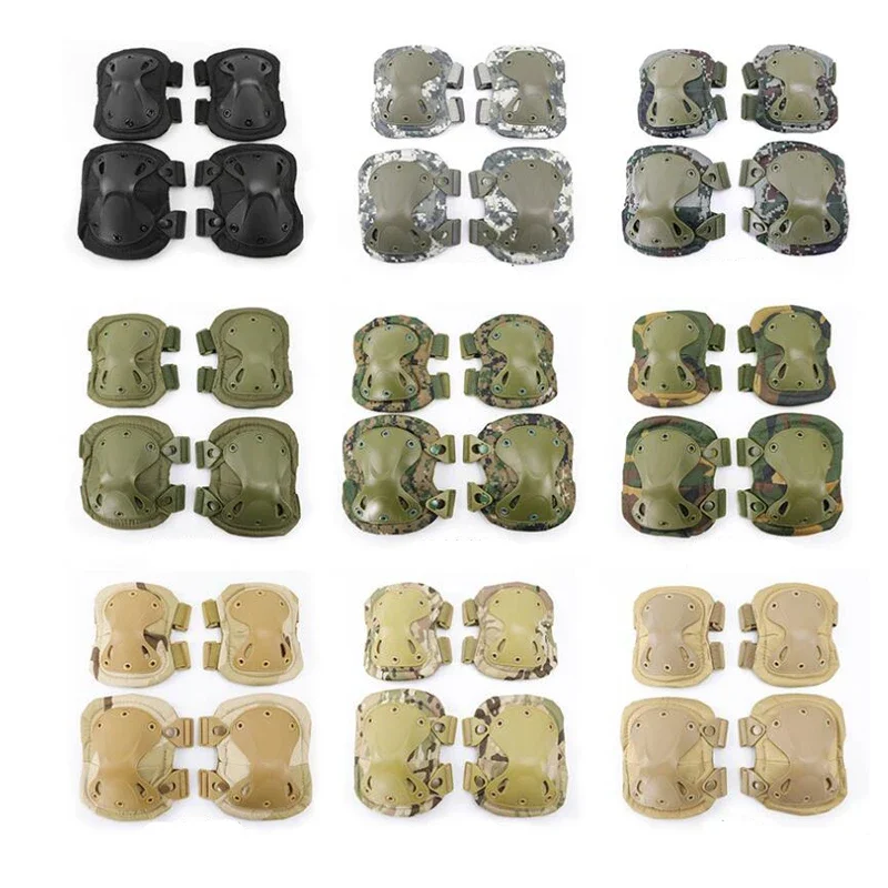 Rodillera táctica Airsoft ripstop protectora de codo y rótula - imagen 4