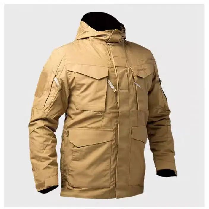 Chaqueta táctica MOLLE con barra expansión accesorios aire libre - imagen 3