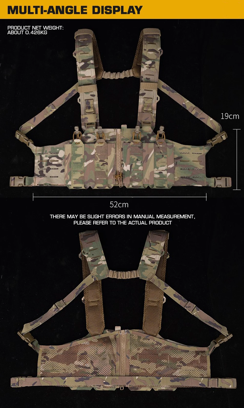 Bolsa porta-cargadores para plataforma M4
