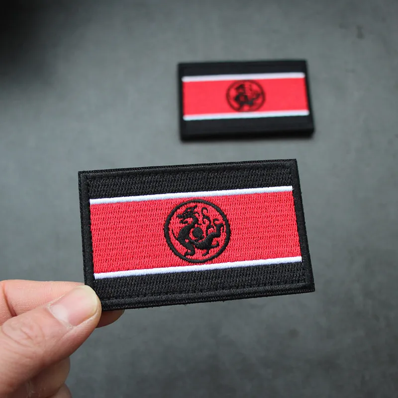 Parche bordado de dragón estilo tótem para insignia de brazo exterior - imagen 3