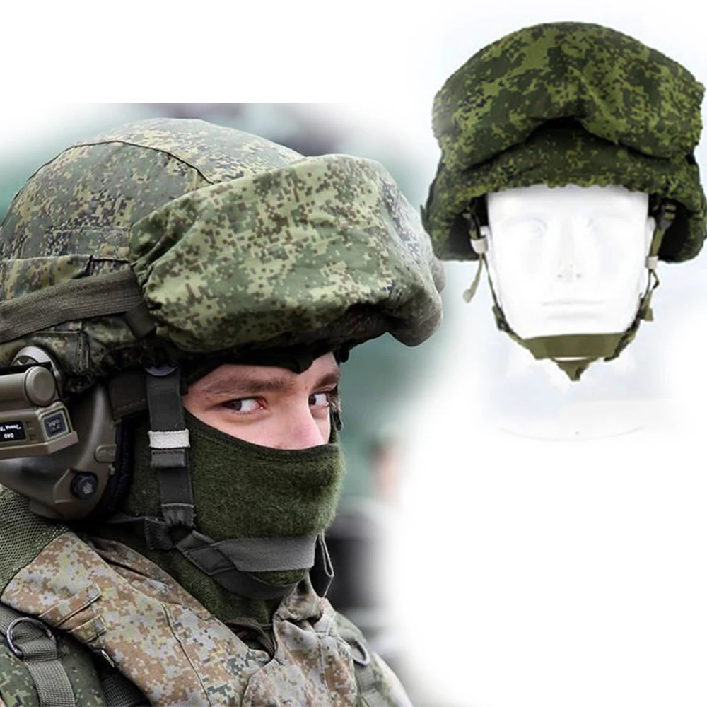 Casco balístico táctico Ratnik con riel Picatinny para NVG - imagen 3