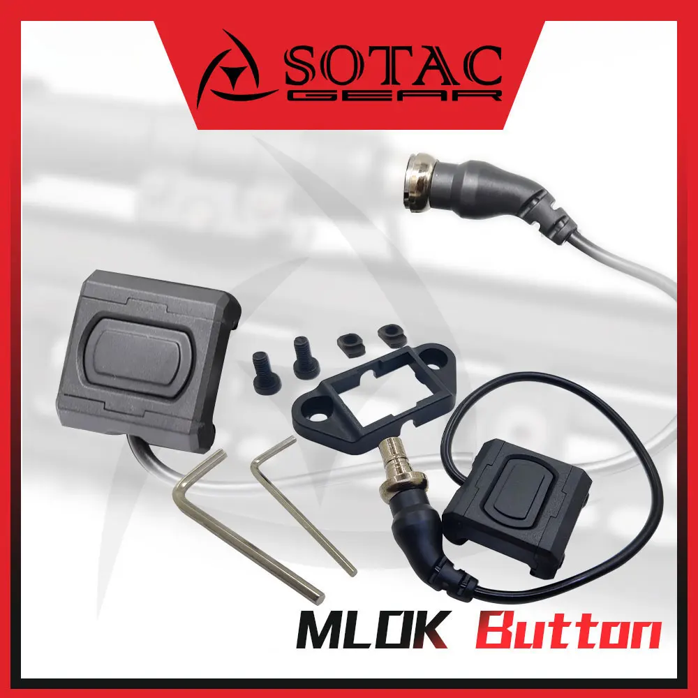 Interruptor remoto SOTAC para linterna de arma M600 M300