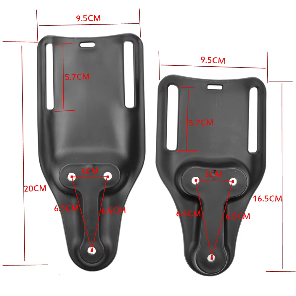 Funda táctica universal de pistola con liberación rápida QLS - imagen 3