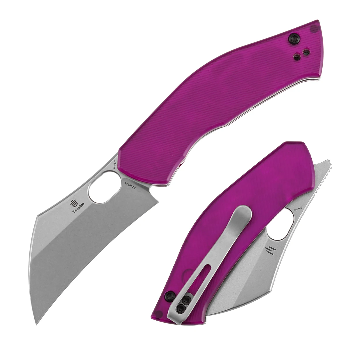 Cuchillo plegable B2087 Osprey cerrado y abierto