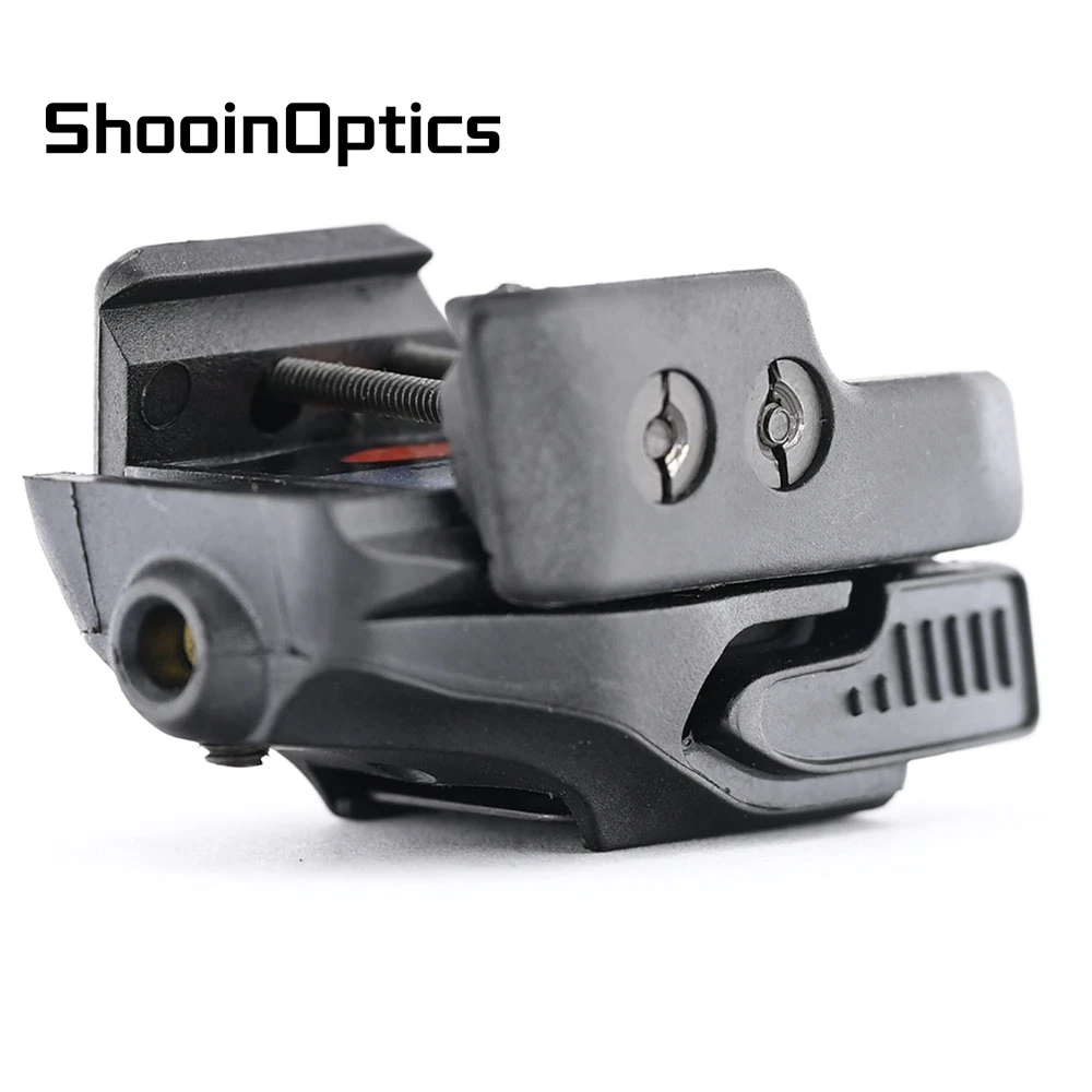 Mira láser táctica para pistola con punto rojo ajustable Picatinny - imagen 5
