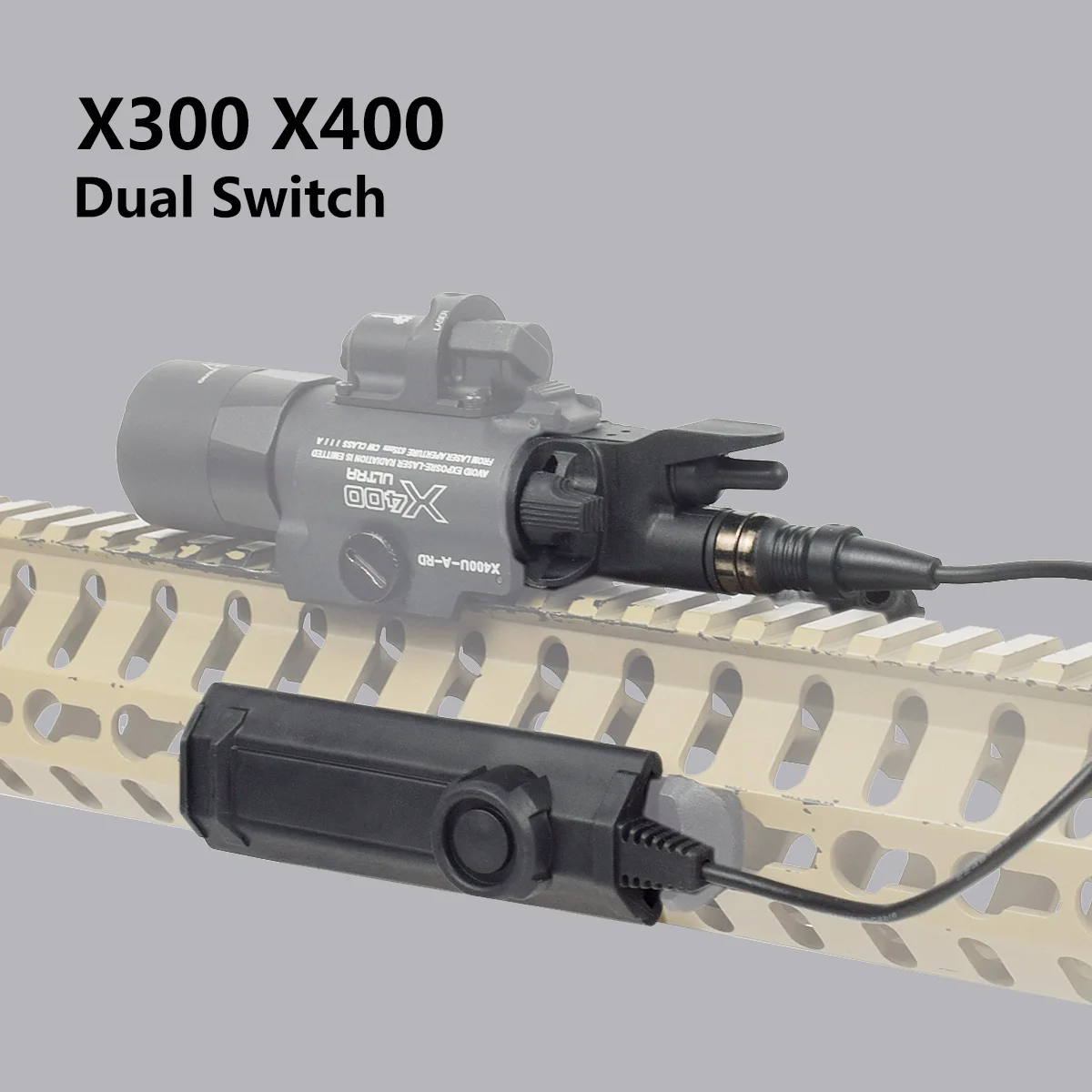 Linterna táctica SureFire X300 Ultra con interruptor remoto