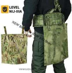Protector balístico NIJ IIIA entrepierna cadera y glúteos MOLLE