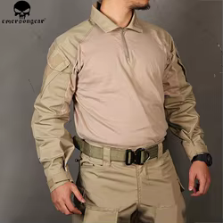 EMERSONGEAR Camisa Combate Multicamuflaje Táctica Caza Airsoft