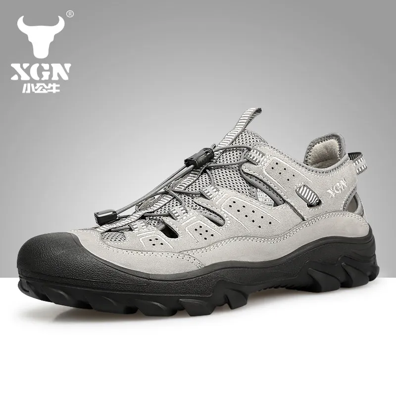 XGN Botas de senderismo mujer transpirables hasta el tobillo