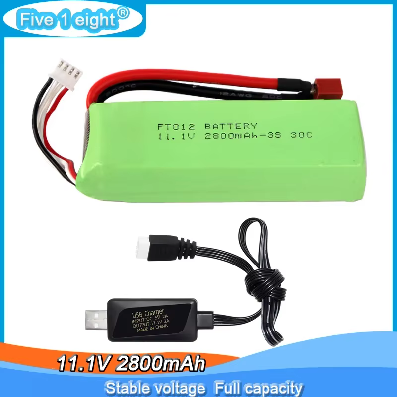 Batería LiPo conector T alta potencia para RC