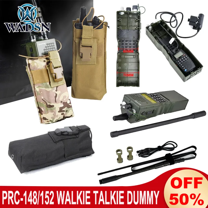 Réplica radio PRC-148/152 con antena plegable – Modelo táctico inerte