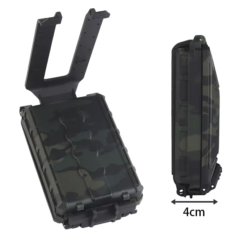Portapilas táctico Molle extensible para baterías 18650 CR123A - imagen 5