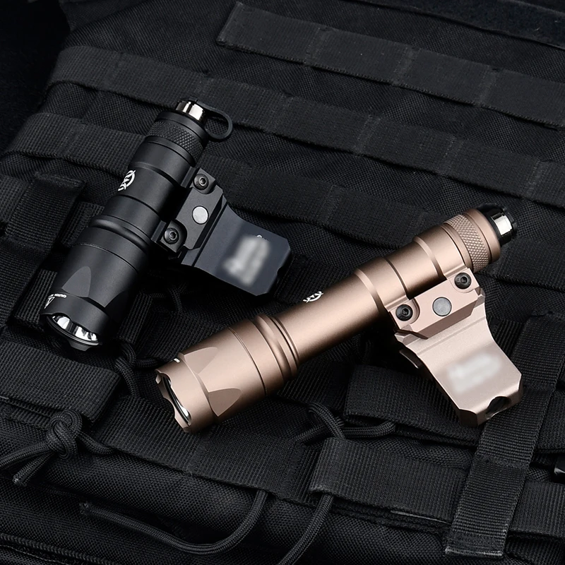 Soporte linterna táctica CNC lateral M-LOK para AR15 y riel - imagen 5