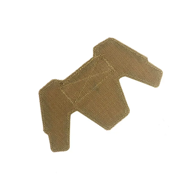 Panel de extensión táctico casco con velcro gancho y bucle - imagen 4