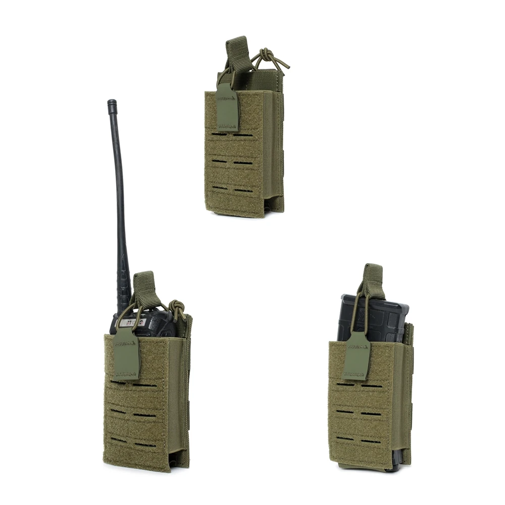 Porta cargador MOLLE abierto para rifle M4 M16 AR-15 5,56 mm - imagen 5
