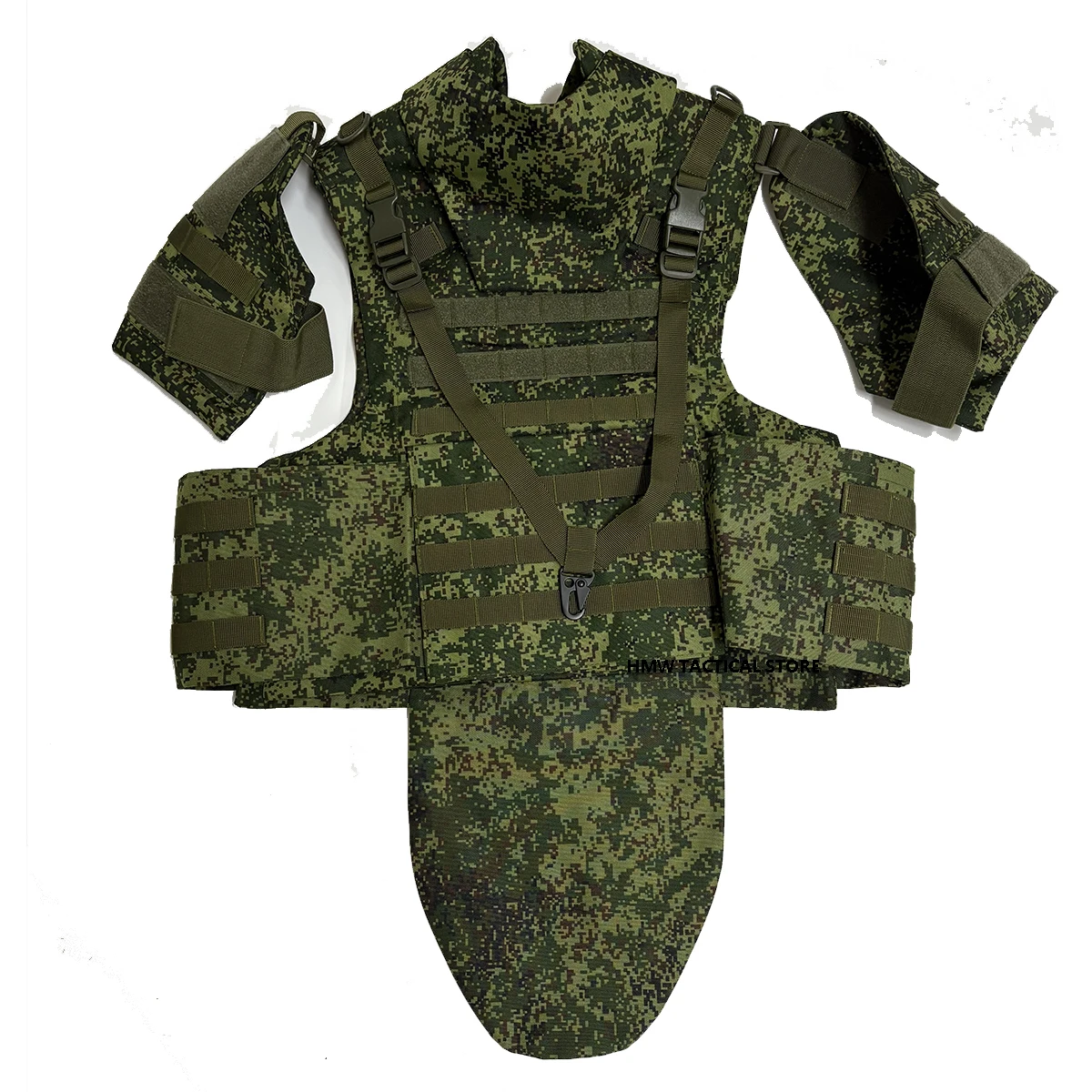 Chaleco táctico 6B45 ruso CS EMR protector desmontable completo - imagen 3