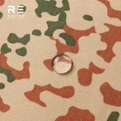 Tela Camuflaje M84 Denmark Desert Ripstop NYCO IRR Táctico