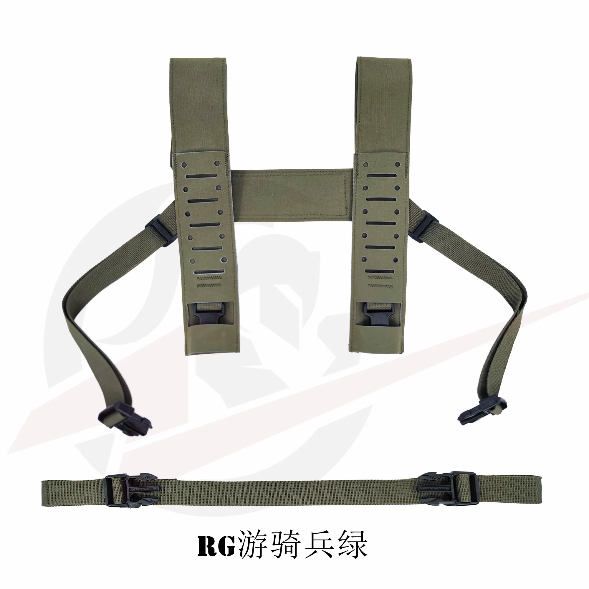 Spiritus Systems H-strap arnés táctico MOLLE corte láser nylon - imagen 2