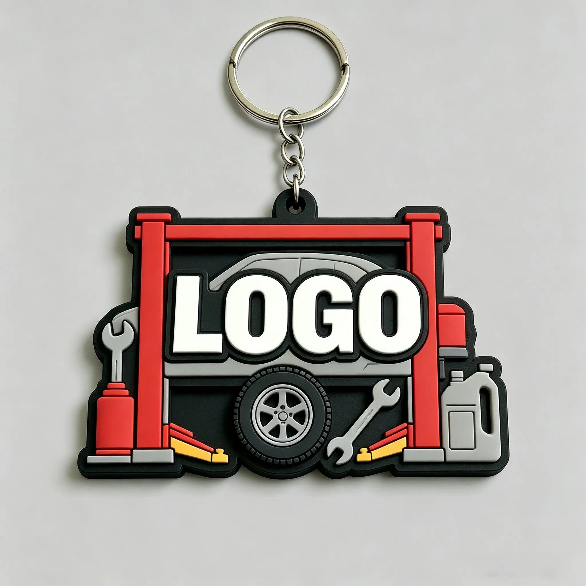 Llavero personalizado de PVC blandito – Regalo a medida para equipos - imagen 4