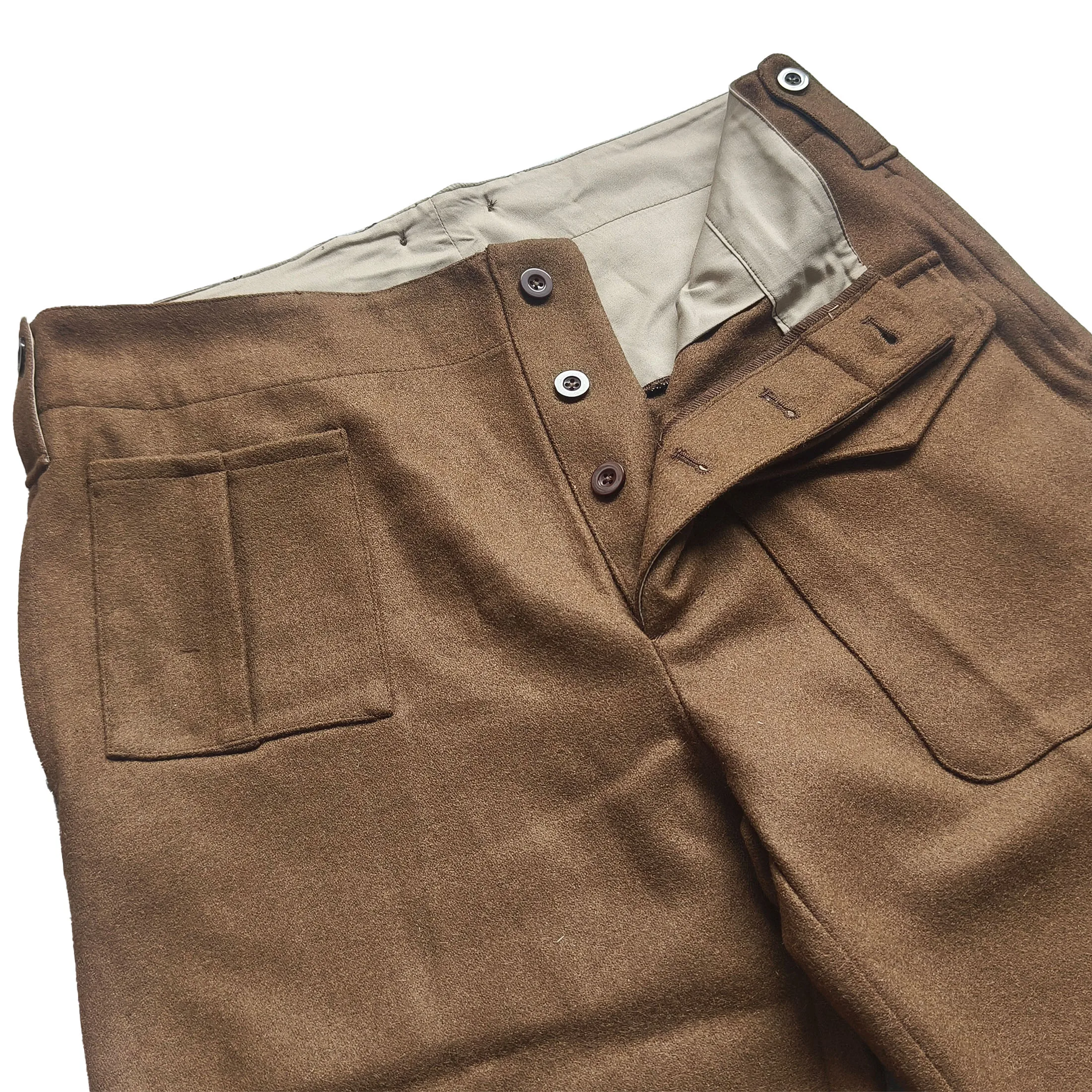 Pantalón P37 británico de invierno para hombre, estilo vintage - imagen 2