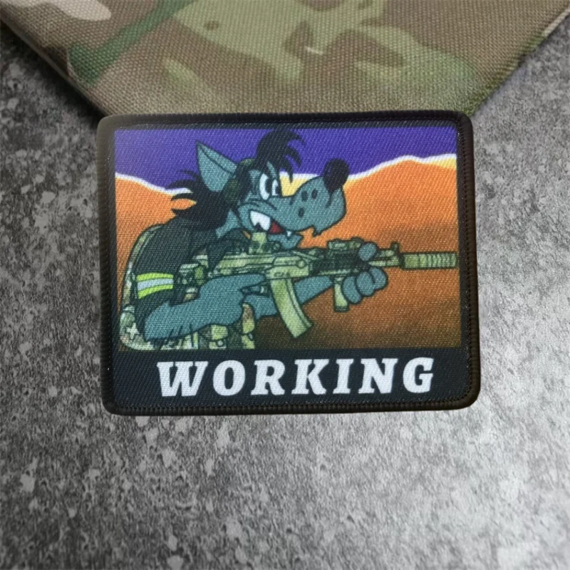 Parche táctico con velcro – Insignia moral para equipo militar - imagen 3