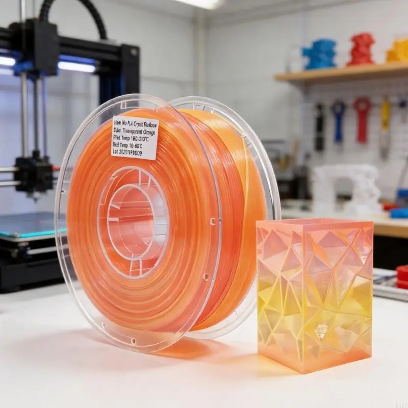 Filamento PLA translúcido para impresión 3D con apariencia realista - imagen 5