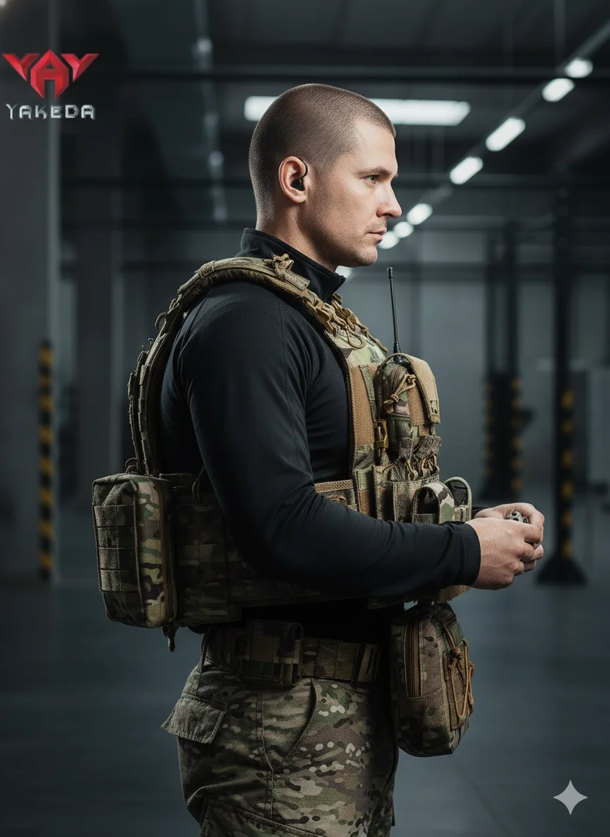 Chaleco táctico YAKEDA MOLLE expandible desmontable para accesorios - imagen 4