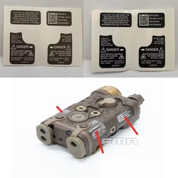 FMA LAB-Mini pegatina PEQ-NGAL estilo táctico para equipo militar