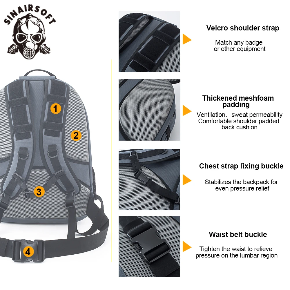 Chaleco táctico MOLLE liberación rápida portador de placas outdoor