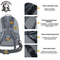 Chaleco táctico MOLLE liberación rápida portador de placas outdoor