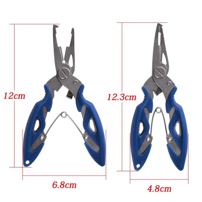 Tijeras integradas para preparar el aparejo
