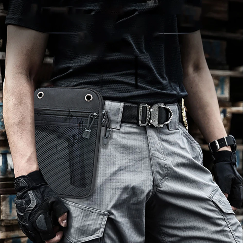 Detalle de la riñonera EDC