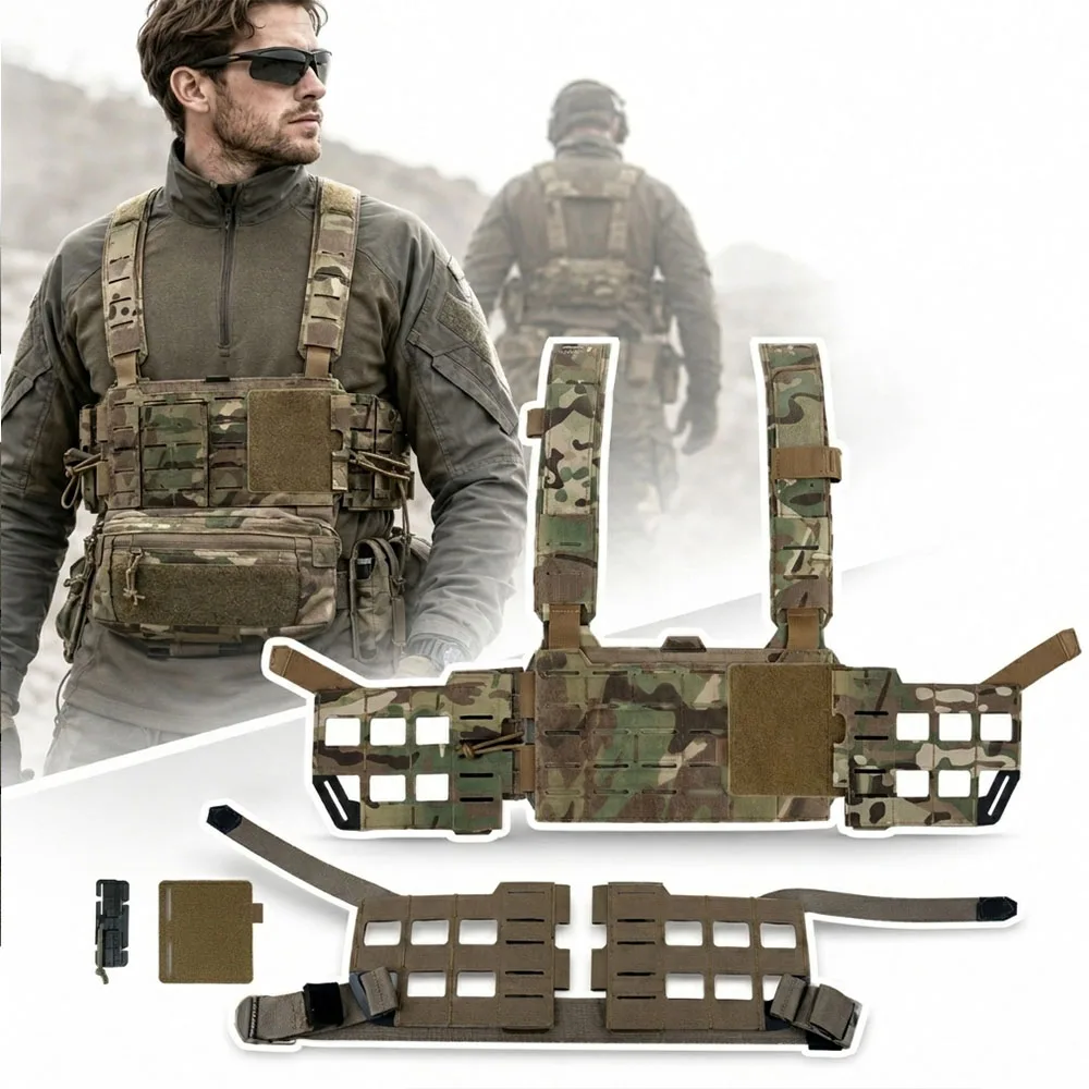 Kit MOLLE de expansión para pechera táctica modular