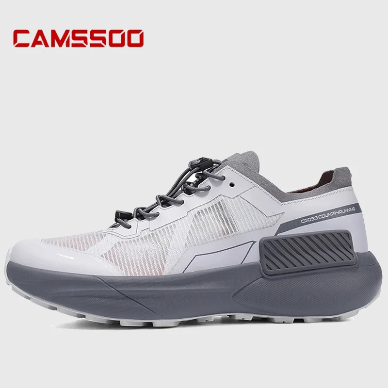 CAMSSOO Zapatillas de trekking transpirables para senderismo