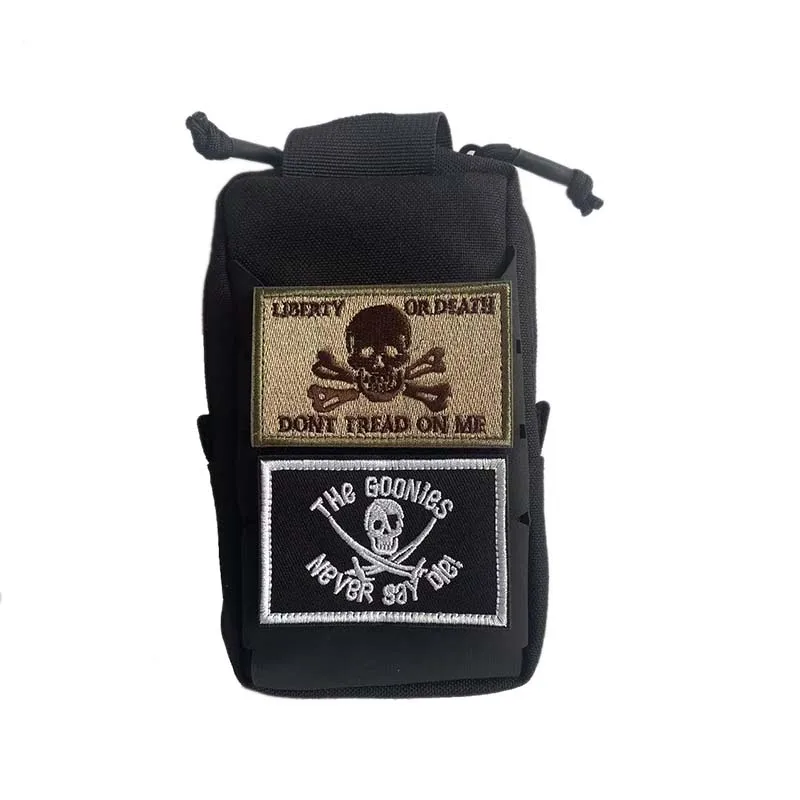 Parche táctico bordado calavera para mochila y ropa – insignia - imagen 5