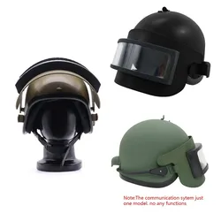 Casco táctico K63 ABS alta resistencia balística para combate