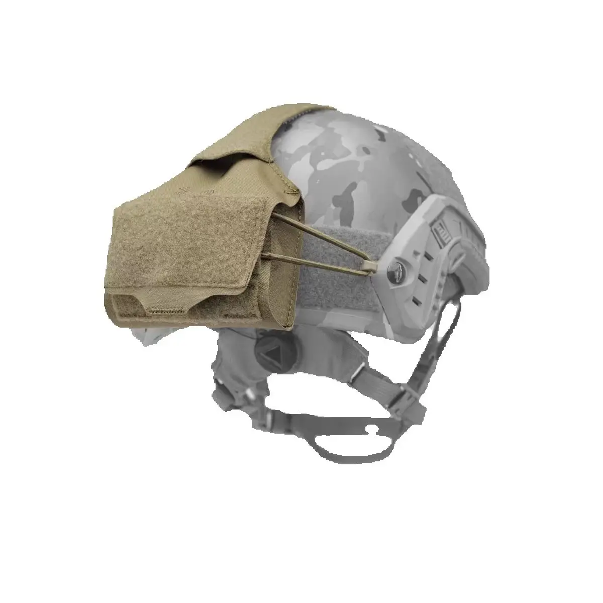 Bolsa portabaterías extensión casco táctico A-24 ruso - imagen 5