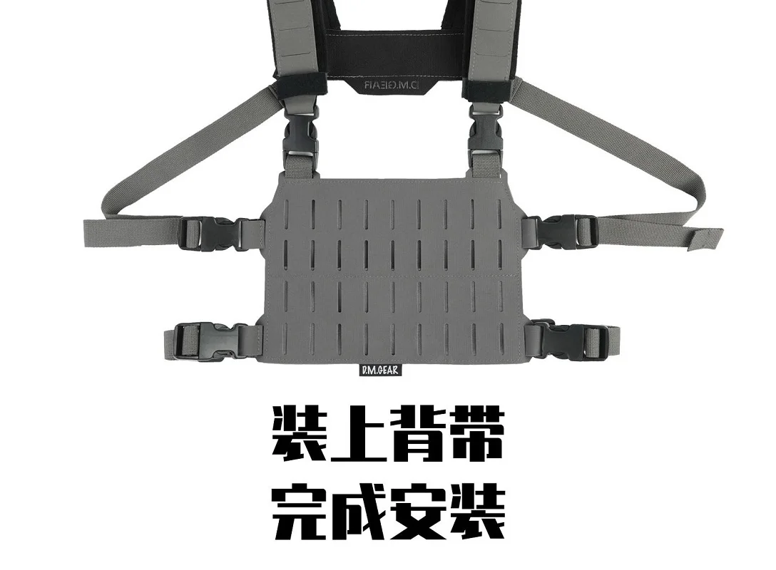 Chaleco táctico MOLLE para exteriores con sistema horizontal - imagen 5