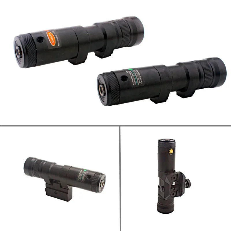 Mira láser táctica recargable rojo, verde para Picatinny y M-LOK - imagen 5