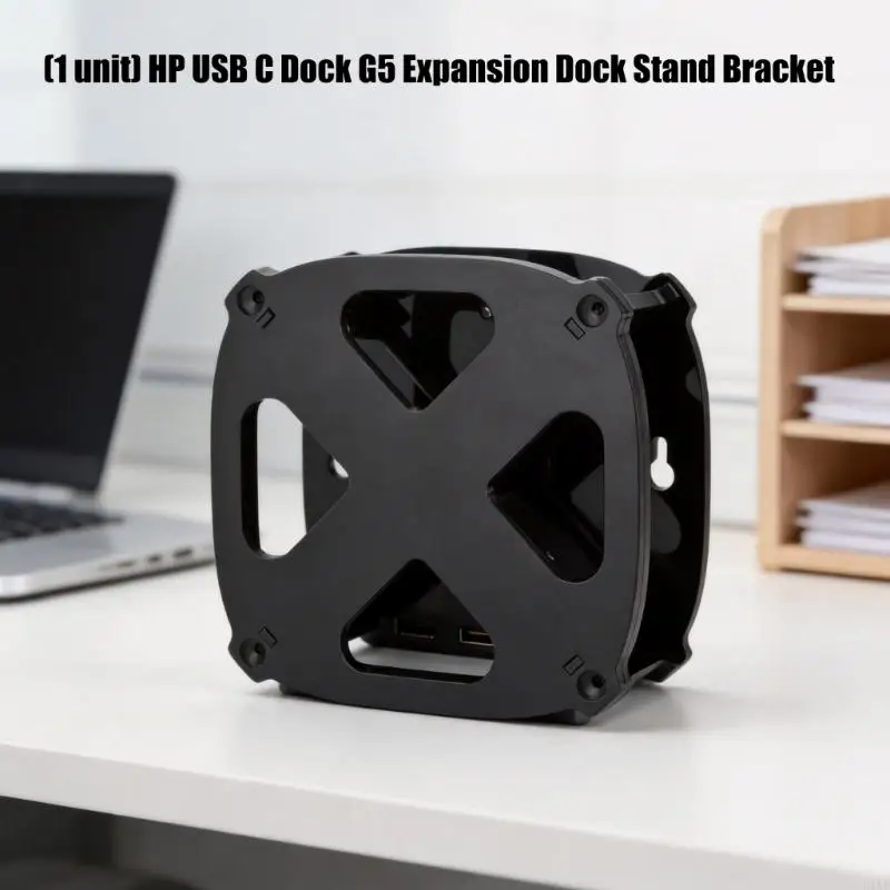 Soporte sobremesa acrílico vertical para dock – Escritorio y oficina - imagen 4