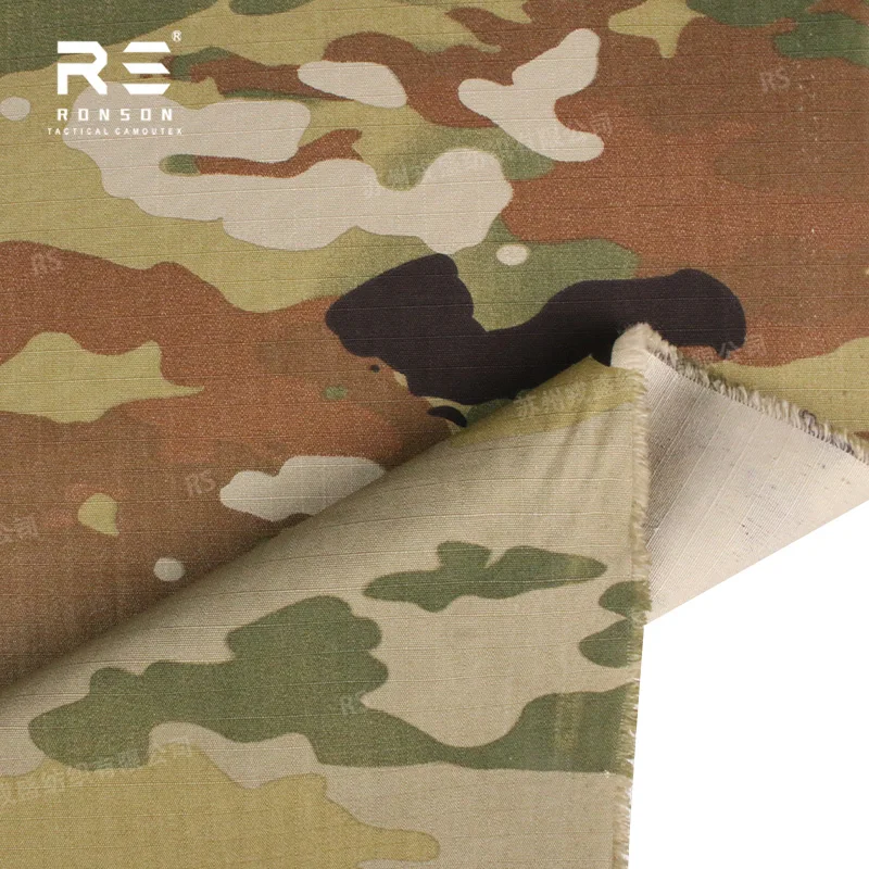 Tela camuflaje OCP NYCO ripstop nylon-algodón para uniformes - imagen 3