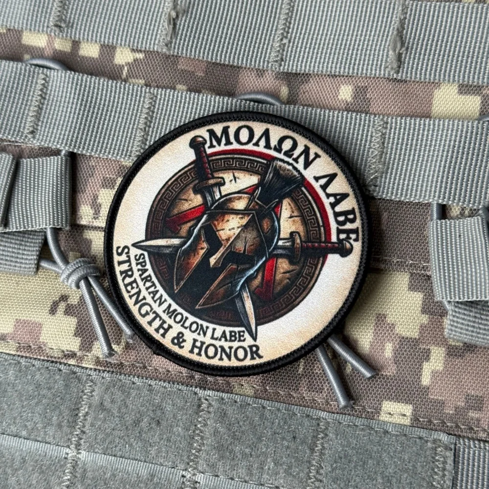 Insignia para fijar con velcro