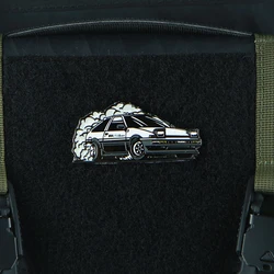 Takumi Fujiwara parche táctico Initial D AE86 para mochila y ropa
