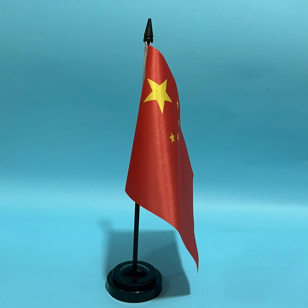 Bandera China en poliéster para decoración de escritorio - imagen 2