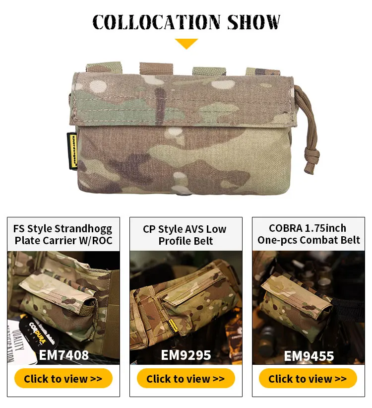 Detalle del sistema de fijación MOLLE