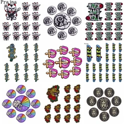 Parche táctico calavera termoadhesivo para chaqueta o chaleco